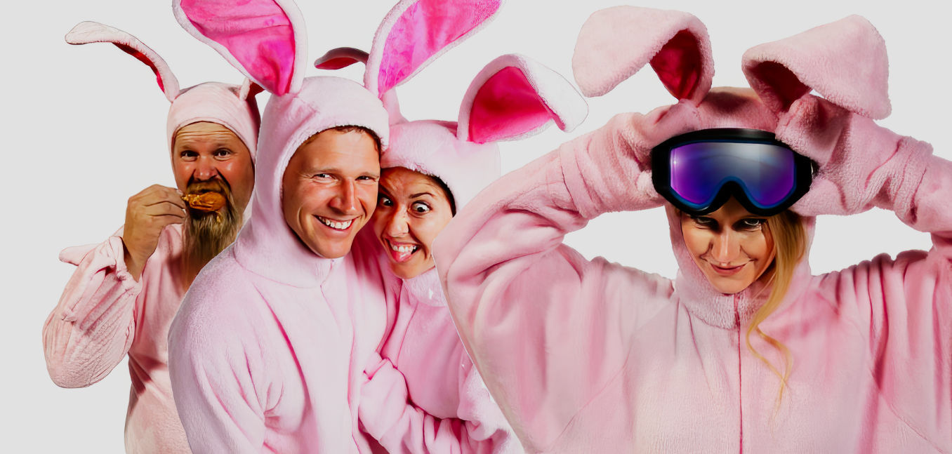 Coming soon. People will be able to wear Pink Bunny Pajamas